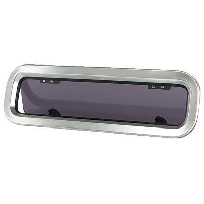 Boat rectangular opening portlight